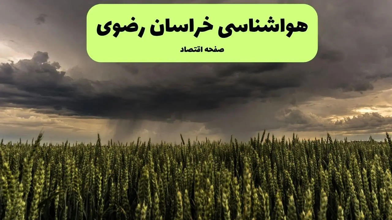 هواشناسی خراسان رضوی ۲۴ ساعت آینده | پیش بینی وضعیت آب و هوا خراسان رضوی فردا چهارشنبه ۲۵ تیر ۱۴۰۴ 