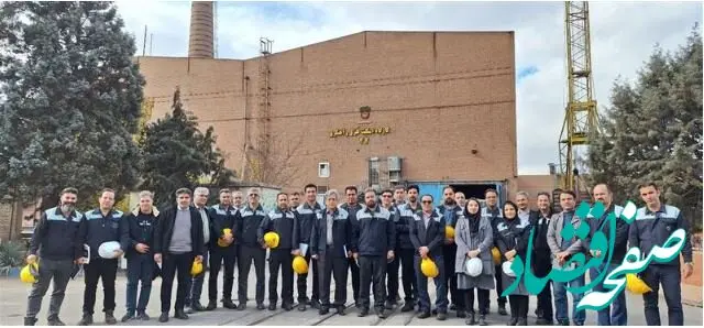 بازدید کارگروه ارگونومی شرکت از دستاوردهای بهداشت حرفه ای و ایمنی در مدیریت های فولاد سازی و نت مکانیک