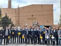 بازدید کارگروه ارگونومی شرکت از دستاوردهای بهداشت حرفه ای و ایمنی در مدیریت های فولاد سازی و نت مکانیک