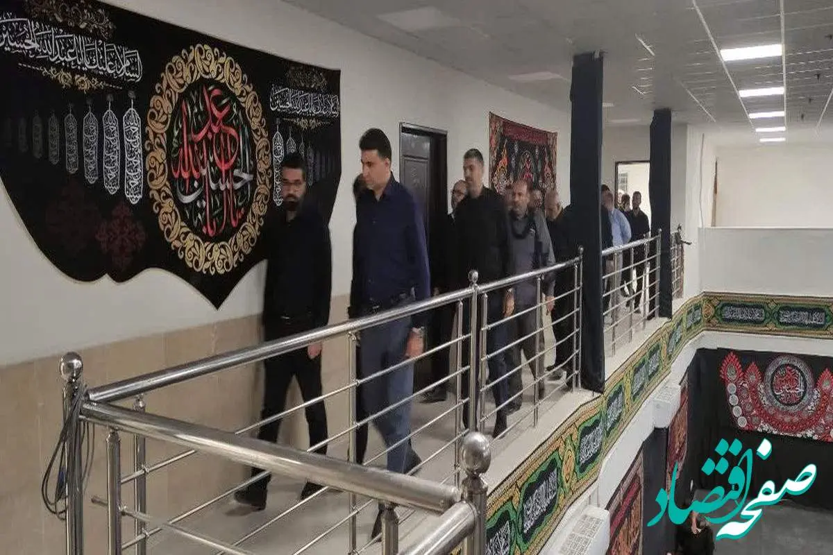 بازدید معاون منابع انسانی و امور اجتماعی به همراه معاون فناوری شرکت از موکب شهدای فولاد خوزستان در پایانه مرزی چذابه