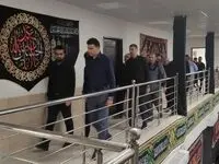 بازدید معاون منابع انسانی و امور اجتماعی به همراه معاون فناوری شرکت از موکب شهدای فولاد خوزستان در پایانه مرزی چذابه