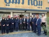 مدیرعامل بیمه آسیا از شعبه دزفول بازدید کرد