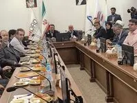 جلسه وزیر صمت با مدیران منطقه ویژه لامرد در محل کارخانه آلومینیوم جنوب