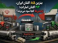 بنزین ۸۵  اکتان ایران، ۹۲ اکتان امارات؛ تراستی‌ها کجا سود می‌برند؟