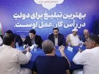 برپایی میز خدمت کیش در مسجد نور اهل سنت بر پایه خدمتگزاری و در سایه وحدت