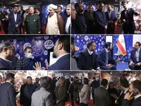 حضور مسئولین لشکری و کشوری در نمایشگاه تخصصی بیمه کوثر