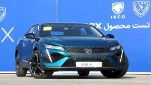 برنامه تولید پژو ۴۰۸ ایکس در ایران‌خودرو