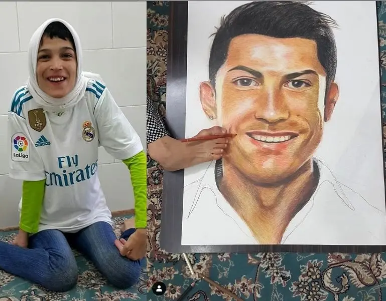 فاطمه  بلاخره به دیدن رونالدو می رود؟