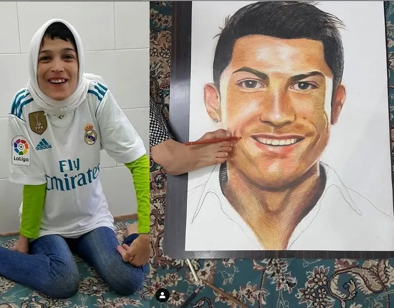 فاطمه  بلاخره به دیدن رونالدو می رود؟