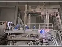  آغاز به کار کوره EAF کارگاه ذوب مجتمع صنعتی اسفراین پس از حادثه انفجار