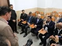 افتتاح آموزشگاه ۱۲ کلاسه چادرملو در اردکان با حضور دکتر قالیباف