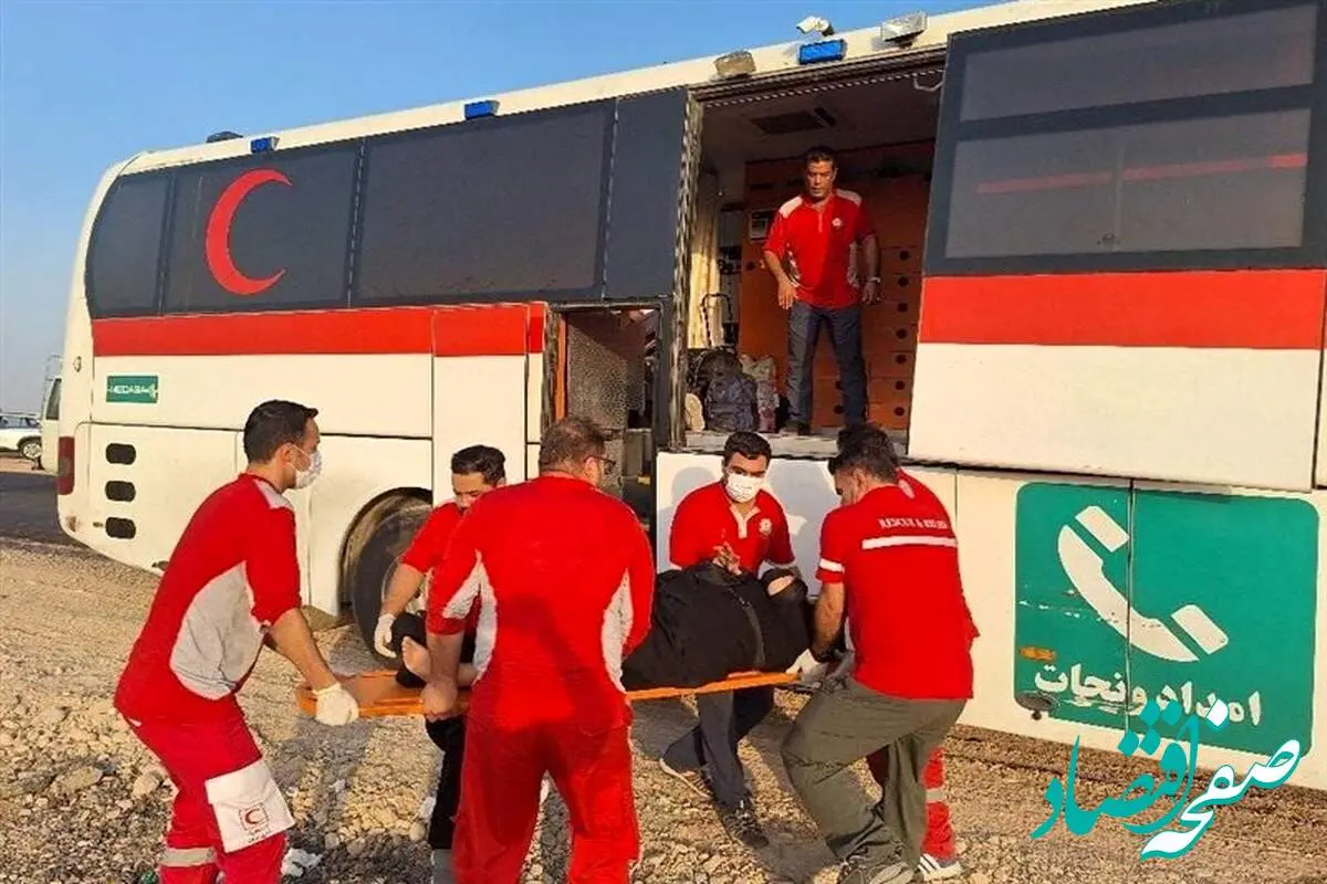 حادثه اتوبوس زائران ایرانی در عراق | ۴۳ مصدوم و امدادرسانی فوری هلال احمر