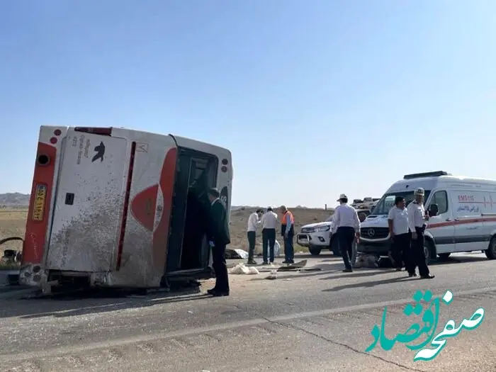 علت حادثه انحراف اتوبوس مسافربری مسیر همدان-کرمانشاه چه بود؟ 