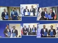 امضای شش تفاهم‌نامه همکاری توسط بانک سینا در جریان برگزاری نمایشگاه کیش‌اینوکس ۲۰۲۳