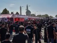 موکب گل‌گهر در اربعین میزبان خیل عظیم عزاداران حسینی بود