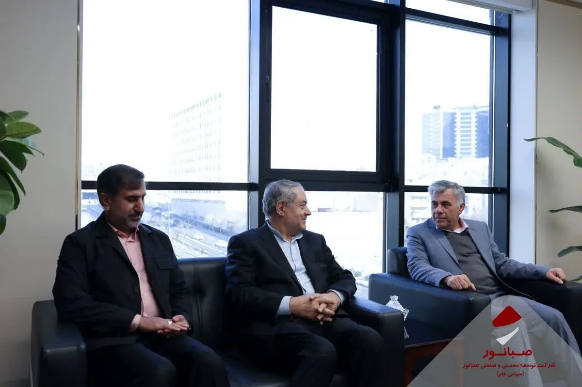 بازدید مدیرعامل صبانور از شرکت معدن‌کار باختر