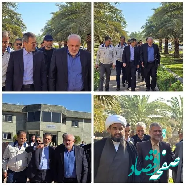 بازدید وزیر نیرو از فجر انرژی خلیج‌فارس/ تعامل برای کمک فجر به کاهش ناترازی و ورود به بورس انرژی