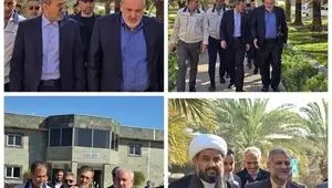 بازدید وزیر نیرو از فجر انرژی خلیج‌فارس/ تعامل برای کمک فجر به کاهش ناترازی و ورود به بورس انرژی