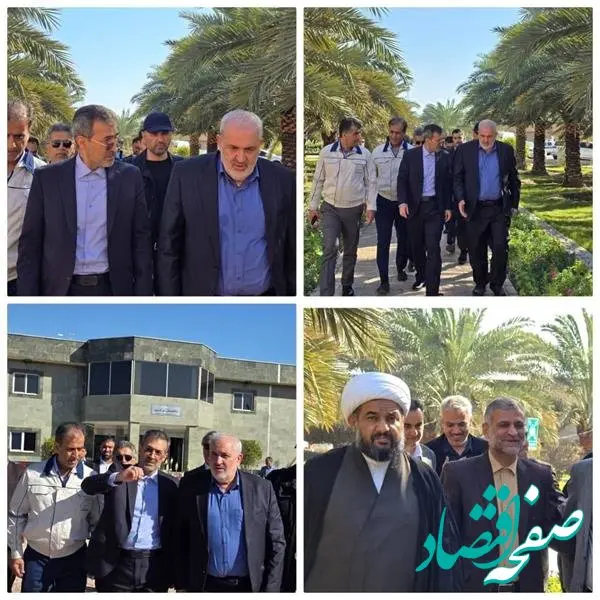 بازدید وزیر نیرو از فجر انرژی خلیج‌فارس/ تعامل برای کمک فجر به کاهش ناترازی و ورود به بورس انرژی