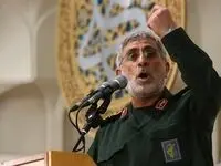 سردار قاآنی رژیم صهیونیستی را با خاک یکسان کرد | طوفان به پا شد