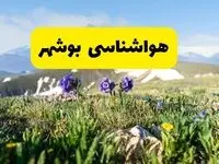 اخبار پیش‌بینی هواشناسی بوشهر فردا چهارشنبه ۷ خرداد ۱۴۰۴ | هواشناسی بوشهر فردا هفتم خرداد ماه | پیش‌بینی آب‌وهوای استان بوشهر در ۲۴ ساعت آینده