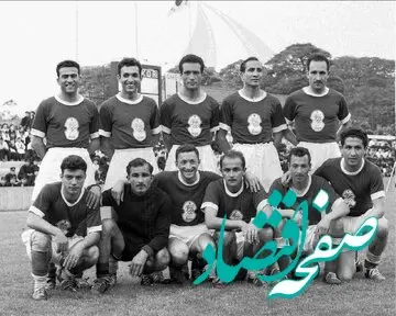 یک عکس جذاب و زیرخاکی از تیم ملی ایران در بازی‌های آسیایی ۱۹۵۸ توکیو