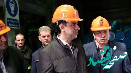 خداقوت و تبریک عید به کارکنان خط تولید توسط دکتر عظمایی