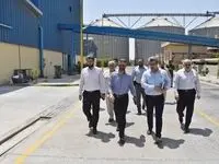 بازدید مدیرعامل سازمان منطقه آزاد اروند از واحدهای تولیدی شهرک صنعتی خرمشهر