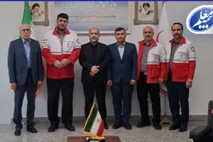 نشست مشترک سرپرست بیمه معلم با رئیس جمعیت هلال‌احمر