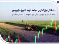 ​«نیشکر» بزرگ‌ترین عرضه اولیه تاریخ فرابورس/۵۰ هزار میلیارد تومان ارزش شرکت زیرمجموعه بانک صادرات ایران
