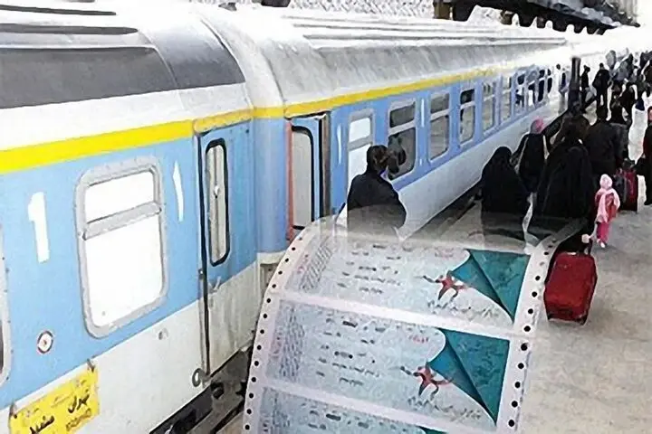 مبداء حرکت قطار تهران - مشهد تغییر کرد