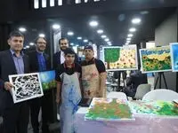پتروشیمی‌های پروپیلن مکران و بوشهر خریدار بسته حمایتی توان‌خواهان کلیدبهشت در غرفه آریاساسول