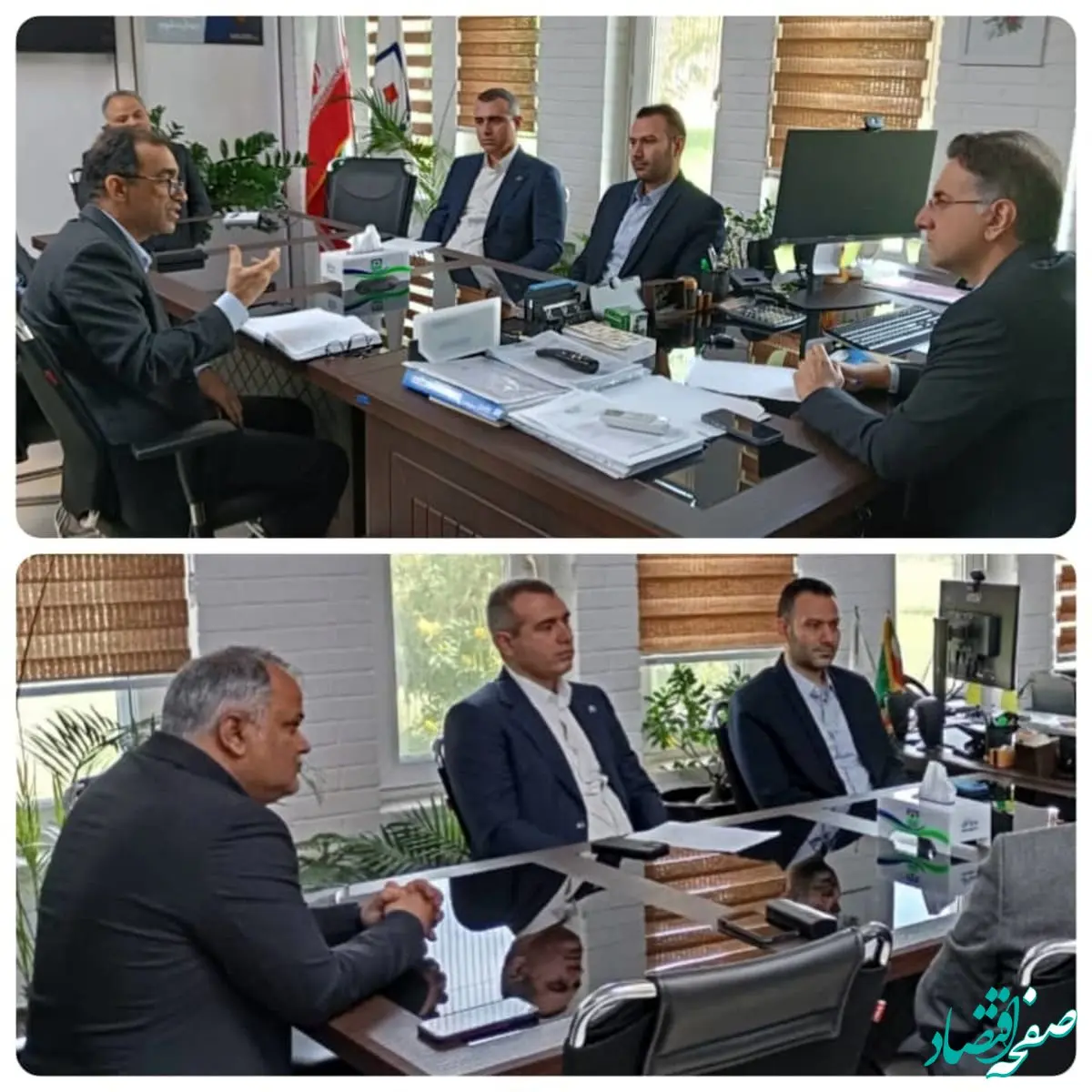 برگزاری جلسه همکاری سازمان نظام صنفی رایانه‌ای هرمزگان و منطقه ویژه صنایع معدنی و فلزی خلیج فارس در راستای تحول دیجیتال