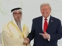 جمله جنجالی ترامپ در دیدار با نماینده امارات!