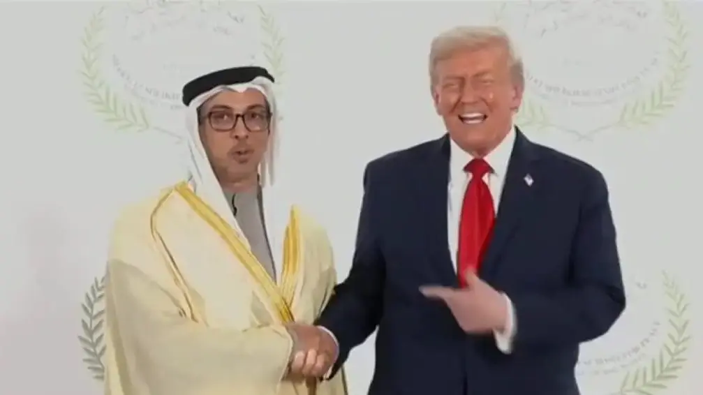 جمله جنجالی ترامپ در دیدار با نماینده امارات!