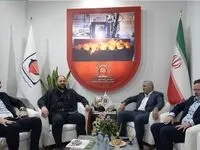 حضور مدیر عامل فولاد ارفع در بیستمین نمایشگاه متافو