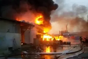 جزئیات آتش سوزی در شرکت تولید مرغ تویسرکان اعلام شد