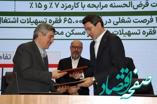 تفاهم‌نامه همکاری بانک سینا و بنیاد علوی برای پرداخت بیش از ۱۶ هزار میلیارد تومان تسهیلات اشتغال‌زایی