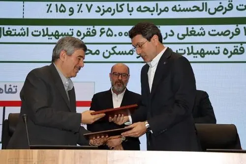 تفاهم‌نامه همکاری بانک سینا و بنیاد علوی برای پرداخت بیش از ۱۶ هزار میلیارد تومان تسهیلات اشتغال‌زایی