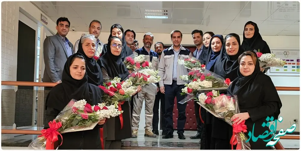 مراسم تقدیر از بانوان پتروشیمی فارابی با حضور مدیر عامل برگزار گردید