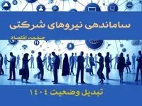 ثمر دادن طرح ساماندهی کارکنان دولت در تیرماه ۱۴۰۴ | تبدیل وضعیت نیروهای شرکتی درصورت تصویب آیین‌ نامه ساماندهی