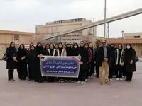 بازدید دانش‌آموزان مدارس جاجرم و سنخواست از شرکت آلومینای ایران